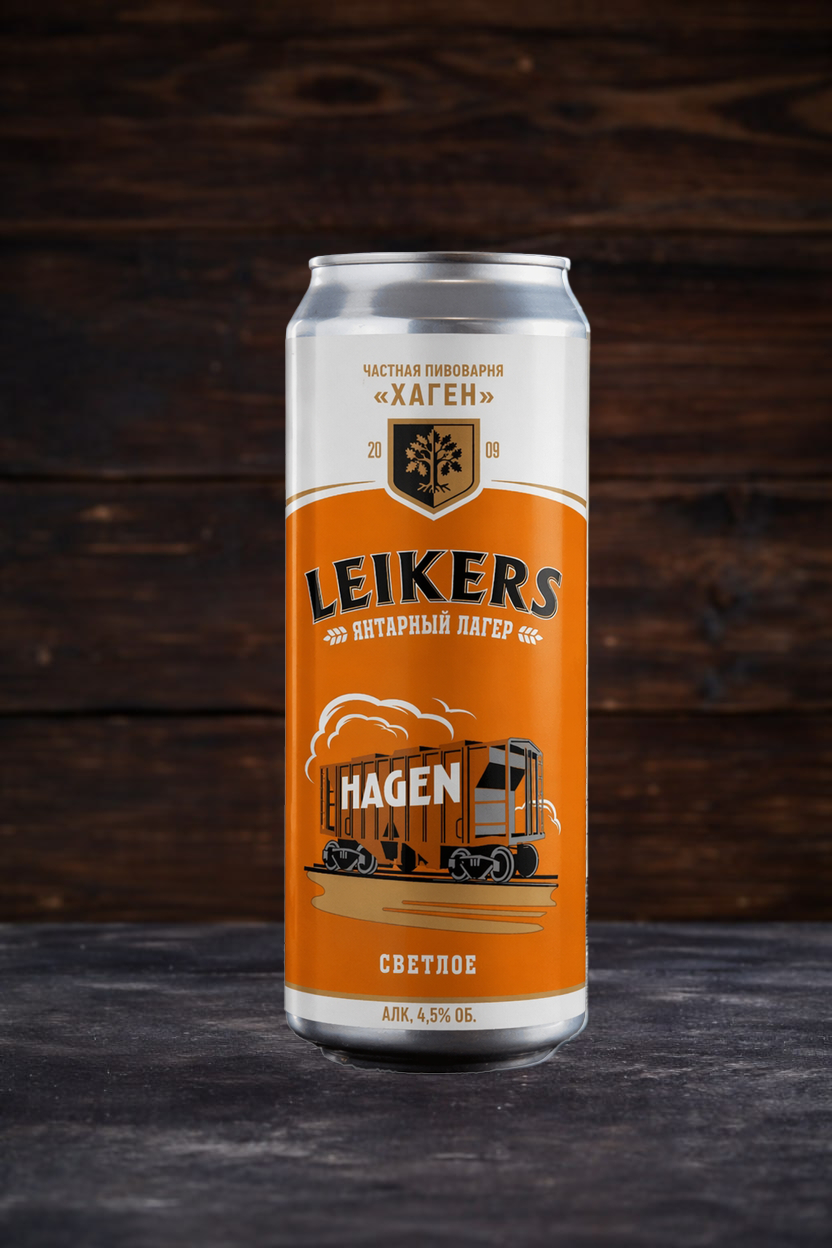 LEIKERS AMBER LAGER 0,45 л